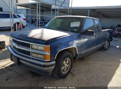 1995 CHEVROLET GMT-400 C1500 Blue  Gasoline 2GCEC19H7S1290398 photo #3