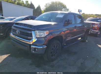 2015 TOYOTA TUNDRA CREWMAX SR5 Gray  Gasoline 5TFEM5F16FX087734 photo #3