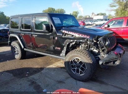 2024 JEEP WRANGLER 4-DOOR RUBICON 4X4 Black  Hybrid ZACPDFCWXR3A27517 photo #1