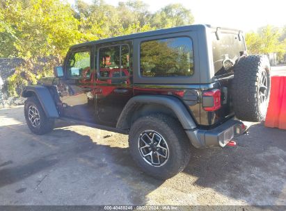 2024 JEEP WRANGLER 4-DOOR RUBICON 4X4 Black  Hybrid ZACPDFCWXR3A27517 photo #4