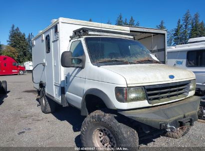 1995 FORD ECONOLINE E350 CUTAWAY VAN White  Diesel 1FDJE30F9SHB57103 photo #1