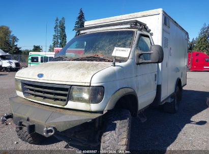 1995 FORD ECONOLINE E350 CUTAWAY VAN White  Diesel 1FDJE30F9SHB57103 photo #3