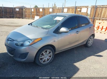 2011 MAZDA MAZDA2 SPORT Silver  Gasoline JM1DE1HY5B0120933 photo #3