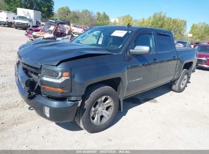 2018 CHEVROLET SILVERADO 1500 2LT Gray  Gasoline 3GCUKREC1JG415635 photo #3