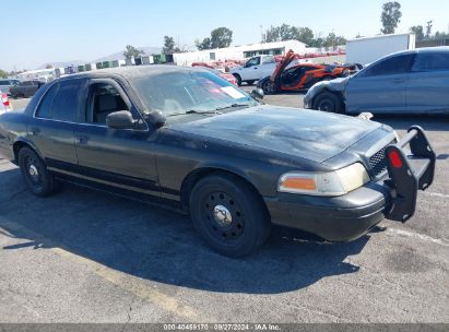 2006 FORD CROWN VICTORIA POLICE/POLICE INTERCEPTOR Black  Gasoline 2FAHP71W76X110778 photo #1