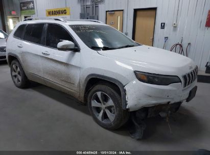 2021 JEEP CHEROKEE LIMITED 4X4 White  Flexible Fuel 1C4PJMDX2MD184219 photo #1