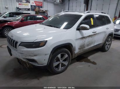 2021 JEEP CHEROKEE LIMITED 4X4 White  Flexible Fuel 1C4PJMDX2MD184219 photo #3