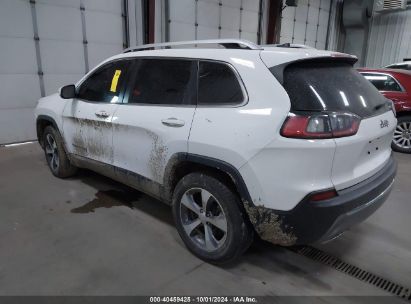 2021 JEEP CHEROKEE LIMITED 4X4 White  Flexible Fuel 1C4PJMDX2MD184219 photo #4