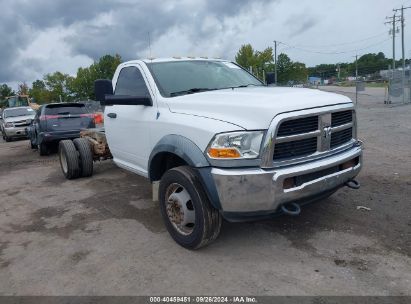 2012 RAM 5500 CHASSIS ST/SLT White  Diesel 3C7WDNBL4CG120955 photo #1