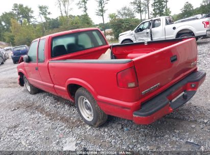 2003 GMC SONOMA SL Red  Gasoline 1GTCS19X038209645 photo #4