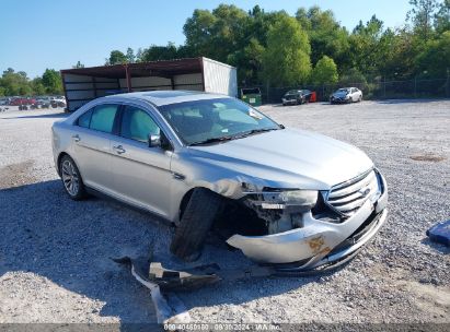 2013 FORD TAURUS LIMITED Silver  gas 1FAHP2F87DG128522 photo #1