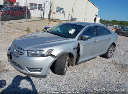 2013 FORD TAURUS LIMITED Silver  gas 1FAHP2F87DG128522 photo #3