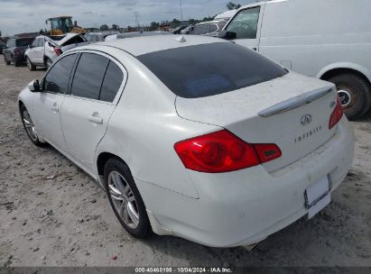 2012 INFINITI G37X White  Gasoline JN1CV6AR6CM973110 photo #4