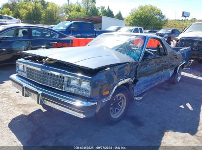 1983 CHEVROLET EL CAMINO Blue  Gasoline 1GCCW80H4DR234563 photo #3