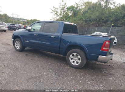 2022 RAM 1500 LARAMIE  4X4 5'7 BOX Blue  Gasoline 1C6SRFJT2NN282315 photo #4