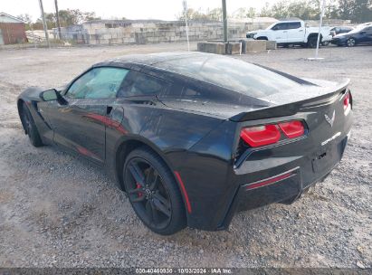 2014 CHEVROLET CORVETTE STINGRAY Z51 Black  Gasoline 1G1YL2D73E5127535 photo #4