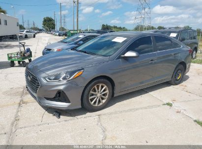 2019 HYUNDAI SONATA SE Gray  Flexible Fuel 2C4JRGAG7ER452538 photo #3