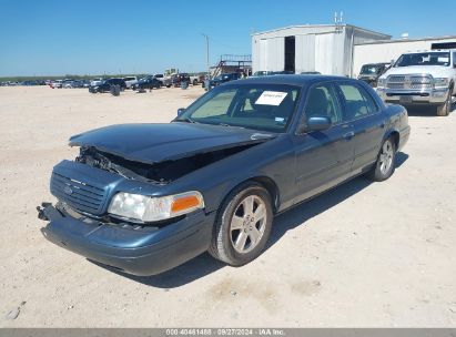 2011 FORD CROWN VICTORIA LX Blue  Flexible Fuel 2FABP7EV5BX132845 photo #3