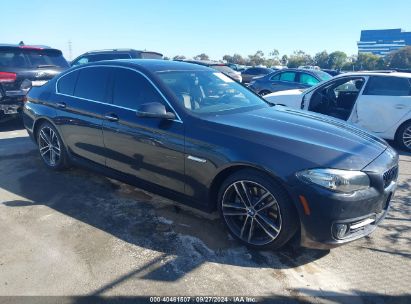 2015 BMW 535I Gray  Gasoline WBA5B1C53FD921737 photo #1