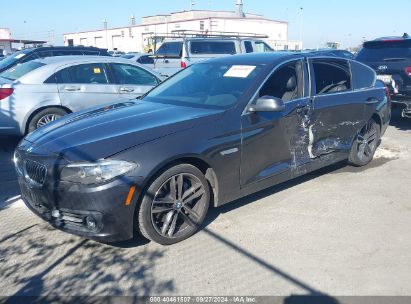 2015 BMW 535I Gray  Gasoline WBA5B1C53FD921737 photo #3