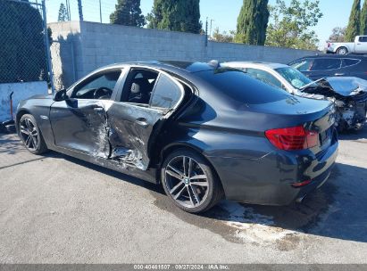 2015 BMW 535I Gray  Gasoline WBA5B1C53FD921737 photo #4