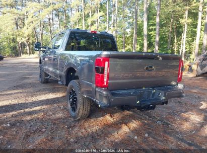 2024 FORD F-250 LARIAT Gray  Diesel 1FT8W2BT8RED68074 photo #4