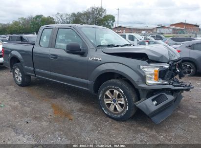 2018 FORD F150 SUPER CAB Gray  Gasoline 1FTEX1EP5JFB24227 photo #1