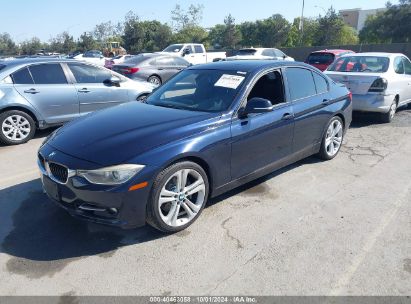 2012 BMW 335I Dark Blue  Gasoline WBA3A9C53CF270733 photo #3