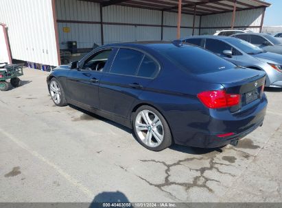 2012 BMW 335I Dark Blue  Gasoline WBA3A9C53CF270733 photo #4