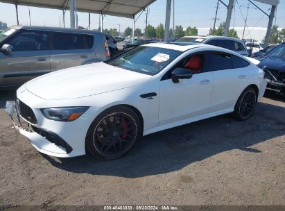 2022 MERCEDES-BENZ AMG GT 43 4-DOOR COUPE White  Gasoline W1K7X5KB7NA049404 photo #3