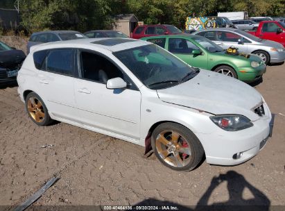 2006 MAZDA MAZDA3 S GRAND TOURING White  Gasoline JM1BK344961413474 photo #1