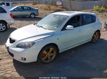 2006 MAZDA MAZDA3 S GRAND TOURING White  Gasoline JM1BK344961413474 photo #3