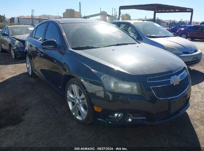 2011 CHEVROLET CRUZE LTZ Black  Gasoline 1G1PH5S93B7275137 photo #1