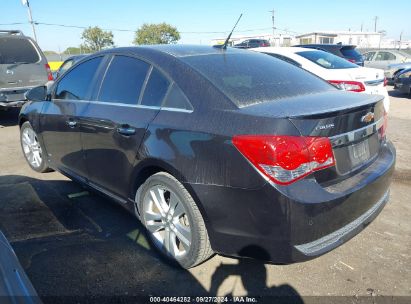 2011 CHEVROLET CRUZE LTZ Black  Gasoline 1G1PH5S93B7275137 photo #4