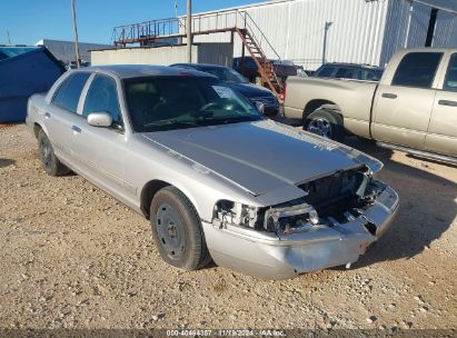 2004 MERCURY GRAND MARQUIS GS Silver  Gasoline 2MEFM74W04X621945 photo #1