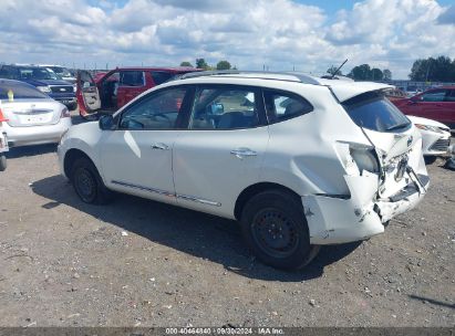 2014 NISSAN ROGUE SELECT S White  Gasoline JN8AS5MT5EW617385 photo #4