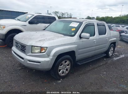 2006 HONDA RIDGELINE RTS Silver  Gasoline 2HJYK16416H550384 photo #3