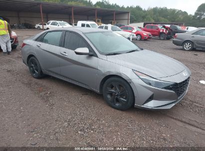 2021 HYUNDAI ELANTRA SEL Silver  Gasoline KMHLM4AG6MU139838 photo #1