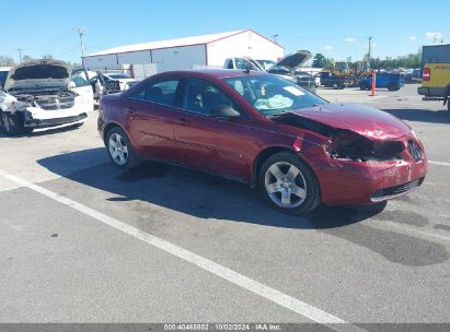 2009 PONTIAC G6 Red  Gasoline 1G2ZG57B894201338 photo #1