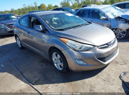 2012 HYUNDAI ELANTRA GLS Brown  Gasoline 5NPDH4AE7CH141490 photo #1