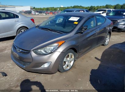 2012 HYUNDAI ELANTRA GLS Brown  Gasoline 5NPDH4AE7CH141490 photo #3