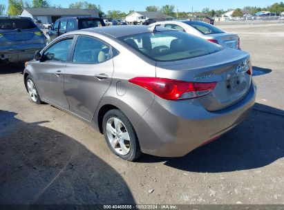 2012 HYUNDAI ELANTRA GLS Brown  Gasoline 5NPDH4AE7CH141490 photo #4