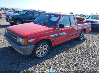 1986 MAZDA B2000 LONG BED Red  Gasoline JM2UF3118G0620111 photo #3