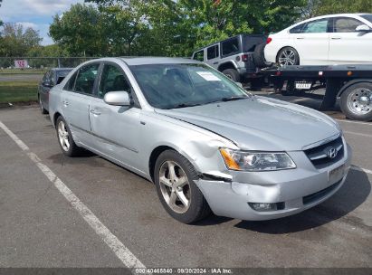 2007 HYUNDAI SENATA Silver  Other 5NPEU46527H259339 photo #1