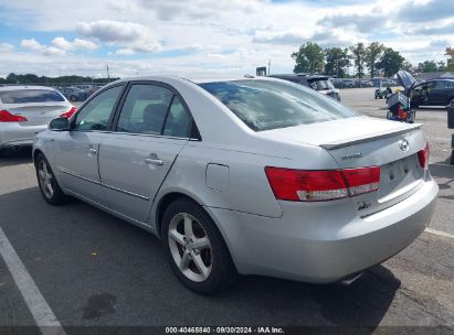 2007 HYUNDAI SENATA Silver  Other 5NPEU46527H259339 photo #4