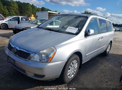 2011 KIA SEDONA LX Silver  Gasoline KNDMG4C7XB6371423 photo #3