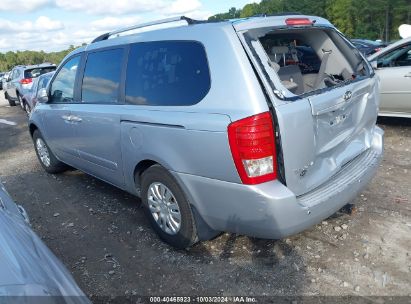 2011 KIA SEDONA LX Silver  Gasoline KNDMG4C7XB6371423 photo #4