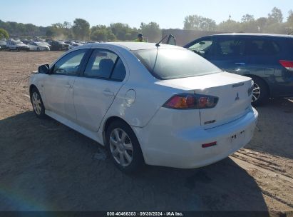 2015 MITSUBISHI LANCER ES White  Gasoline JA32U2FUXFU024518 photo #4