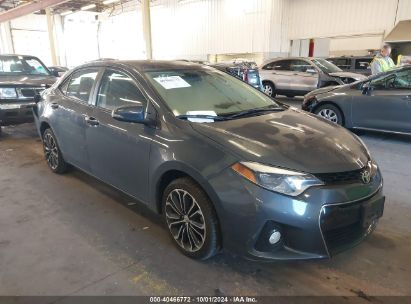 2015 TOYOTA COROLLA S PLUS Gray  Gasoline 2T1BURHE2FC235838 photo #1