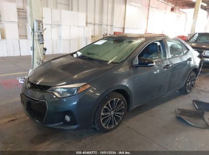 2015 TOYOTA COROLLA S PLUS Gray  Gasoline 2T1BURHE2FC235838 photo #3